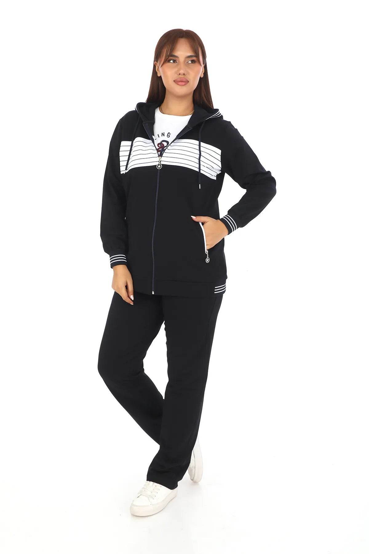Women's 3-Piece Tracksuit Set - SevendayShopping